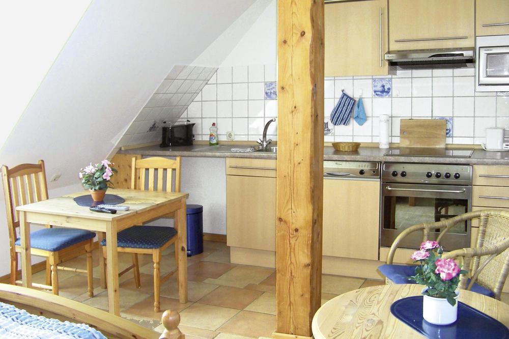 Küche und Essbereich Appartment Typ A